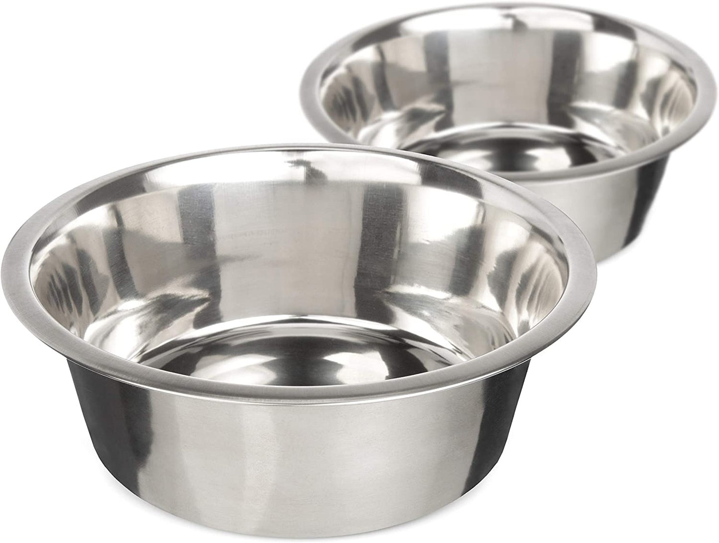 Stainless Steel Dog and Cat Bowls - Neater Feeder Deluxe or Express Extra Replacement Bowl (Metal Food and Water Dish) (5 Cup)