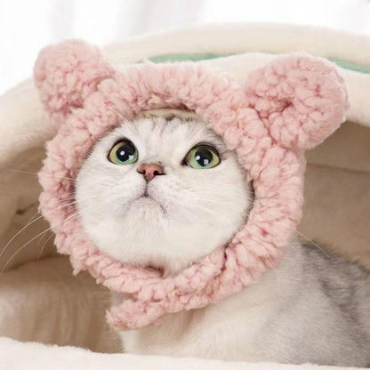 Cute Bear Rabbit Kitty Hat - Fits Cats and Small Dogs