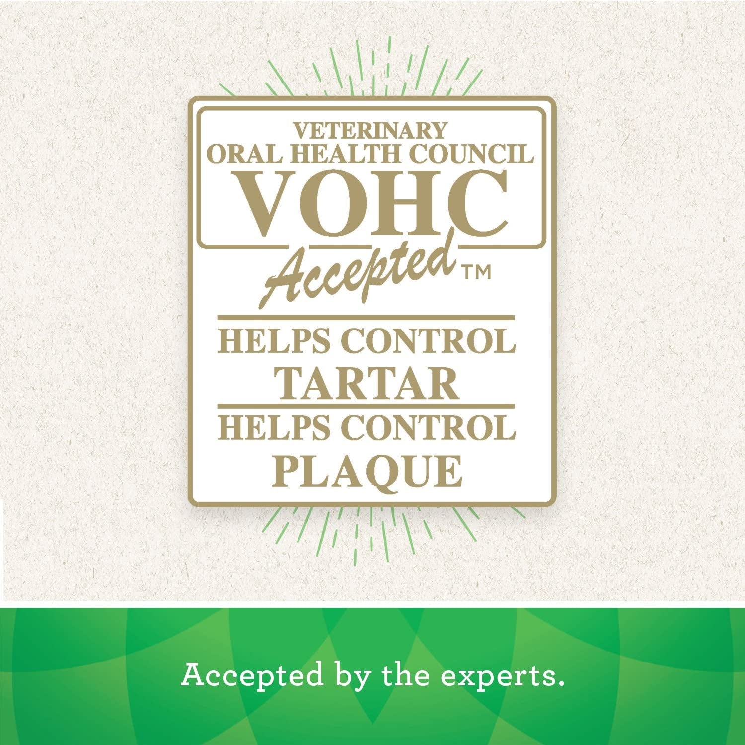 Original Large Natural Dental Care Dog Treats, 54 Oz. Pack (34 Treats)