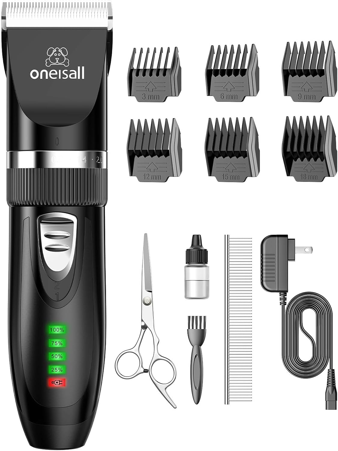 Cat Clippers for Matted Hair, Quiet Cat Shaver for Long Hair, Cordless Cat Hair Trimmer for Grooming, 2 Speed Pet Shaver Cat Grooming Kit for Cats Small Dogs Animals (Blue)