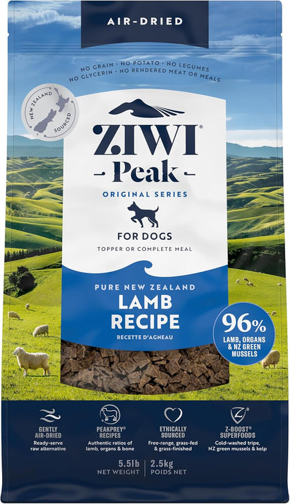 Peak Air-Dried Dog Food – Beef - All Natural, High Protein, Grain Free, Limited Ingredient W/ Superfoods (16Oz)