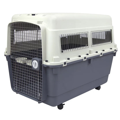 Plastic Dog IATA Airline Approved Kennel Carrier, Small, 1 Piece