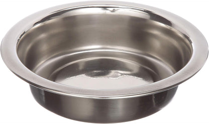 Stainless Steel Dog and Cat Bowls (2 Pack) Neater Feeder Deluxe or Express Extra Replacement Bowl (Metal Food and Water Dish) (1.5 Cup Deep)