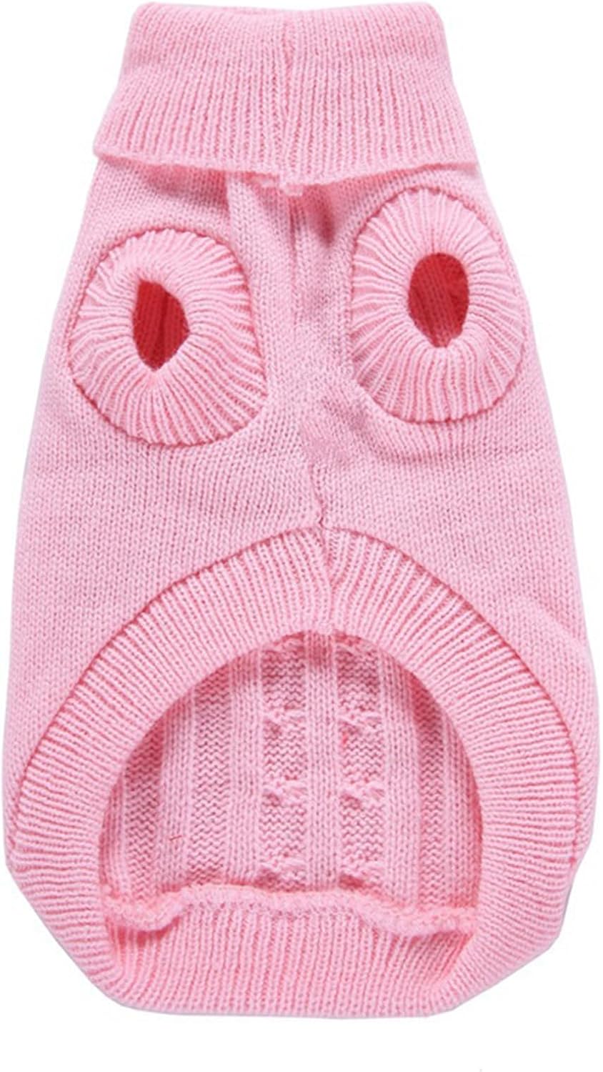 Cozy Knitted Turtleneck Sweater for Small Dogs and Cats - Perfect for Winter Celebrations!