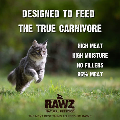 Rawz Natural Premium Pate Canned Cat Wet Food - Made with Real Meat Ingredien...