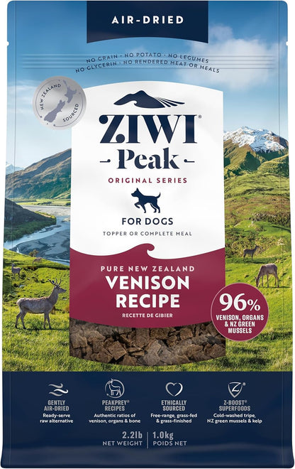 Peak Air-Dried Dog Food – Beef - All Natural, High Protein, Grain Free, Limited Ingredient W/ Superfoods (16Oz)