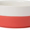 Dipper Ceramic Dog Bowl for Small and Large Breeds - Heavyweight and Durable Pet Food and Water Dish Crock, Dishwasher Safe, Modern (Light Grey, Large)