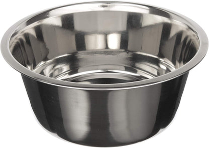 Stainless Steel Dog and Cat Bowls (2 Pack) Neater Feeder Deluxe or Express Extra Replacement Bowl (Metal Food and Water Dish) (1.5 Cup Deep)