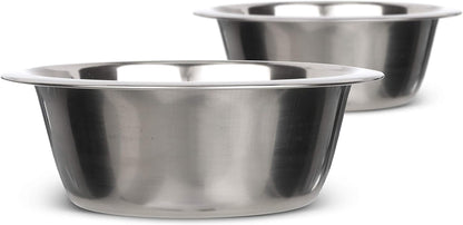 Stainless Steel Dog and Cat Bowls - Neater Feeder Deluxe or Express Extra Replacement Bowl (Metal Food and Water Dish) (5 Cup)