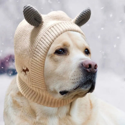 Cozy and Stylish Dog Ear Muffs for Noise Protection and Winter Warmth - Perfect for Medium to Large Dogs!