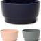 Heavy Ceramic Gloss Dog Bowl Durable Dog Food and Water Pet Dish Stoneware Dog Bowl (Medium, Midnight)