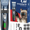 Cat Clippers for Matted Hair, Quiet Cat Shaver for Long Hair, Cordless Cat Hair Trimmer for Grooming, 2 Speed Pet Shaver Cat Grooming Kit for Cats Small Dogs Animals (Blue)