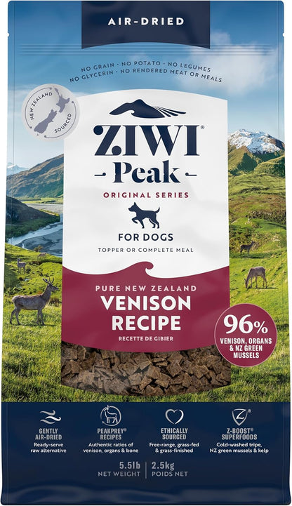 Peak Air-Dried Dog Food – Beef - All Natural, High Protein, Grain Free, Limited Ingredient W/ Superfoods (16Oz)