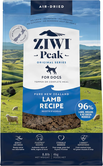 Peak Air-Dried Dog Food – Beef - All Natural, High Protein, Grain Free, Limited Ingredient W/ Superfoods (16Oz)