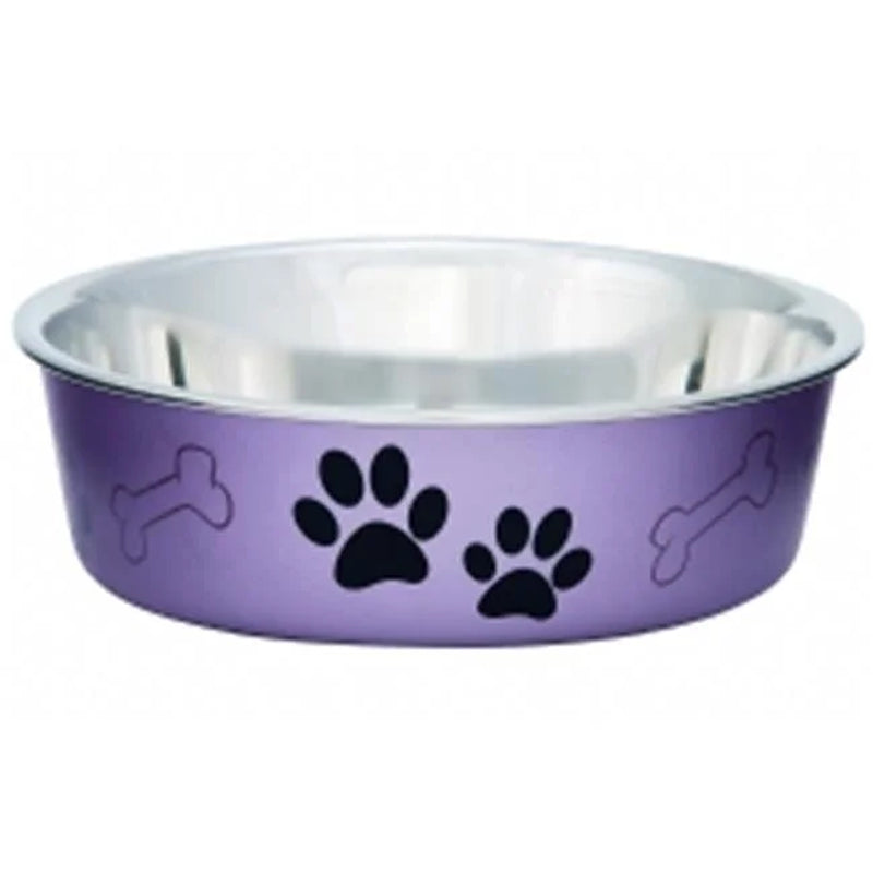 Loving Pets Bella Bowl Small Grape, 1.0 CT