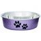 Loving Pets Bella Bowl Small Grape, 1.0 CT