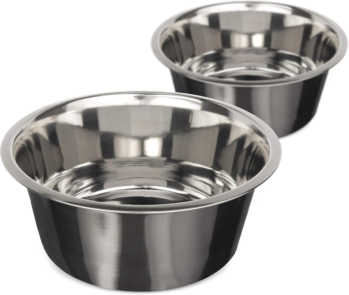 Stainless Steel Dog and Cat Bowls - Neater Feeder Deluxe or Express Extra Replacement Bowl (Metal Food and Water Dish) (5 Cup)